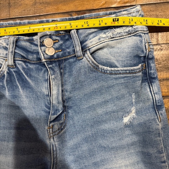 Bridges by GLY Buckle Brussels Taylor Ultra High Waisted Super Flare Jeans 27 - Picture 2 of 14